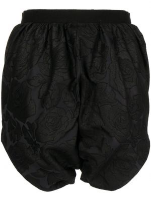 Jacquard floral shorts Junya Watanabe svart