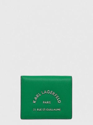 Portfel Karl Lagerfeld zielony