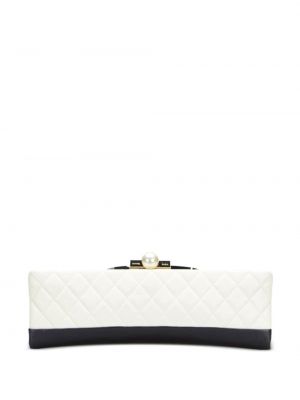 Prošivena clutch torbica sa perlicama Chanel Pre-owned