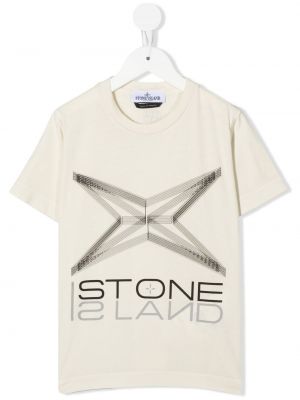 T-shirt för tjejer Stone Island Junior