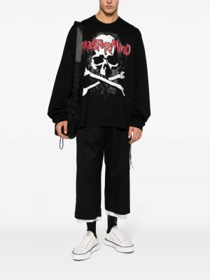 Sweatshirt aus baumwoll mit print Mastermind World schwarz