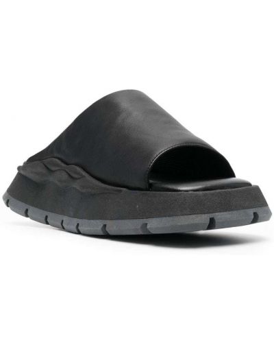 Leder sandale Eytys schwarz