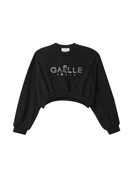 Sweatshirt aus baumwoll Gaëlle Paris schwarz