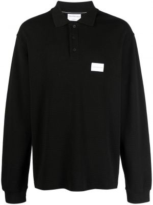 Polo krekls Calvin Klein Jeans melns