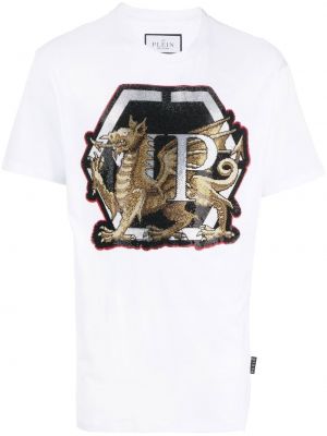 T-shirt Philipp Plein vit