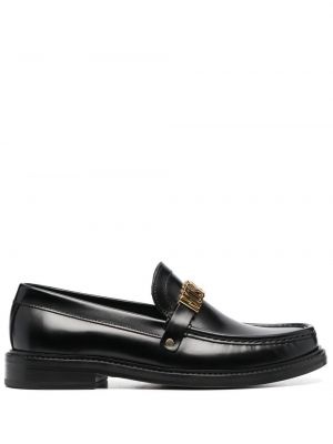 Loafer-kingad Moschino must