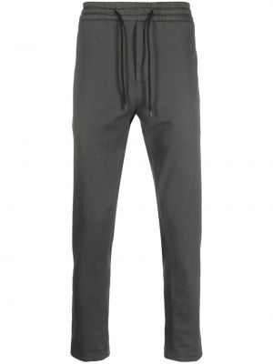 Bavlněné sportovní kalhoty Dondup šedé