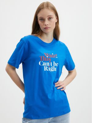 T-krekls ar apdruku Jdy zils