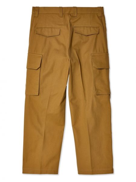 Pantalon cargo en coton Comme Des Garçons Homme marron