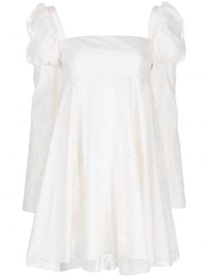 Mini šaty Macgraw Bílé