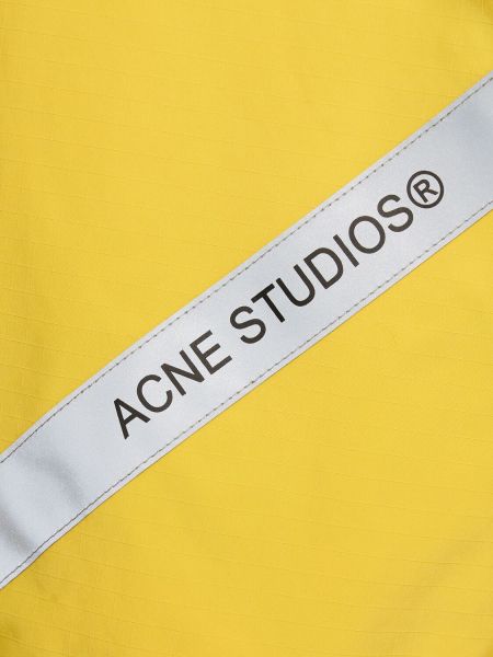 Nylónová bunda Acne Studios žltá
