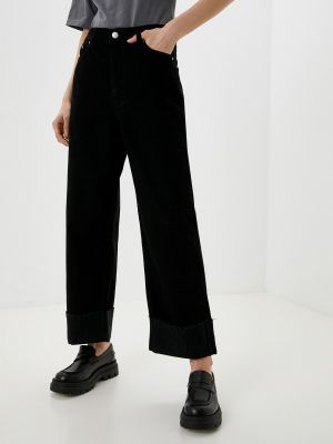 Широкие джинсы Gloria Jeans, черные