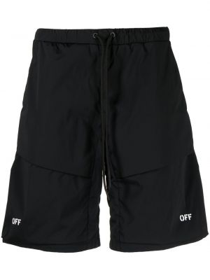 Trykt cargo shorts Off-white