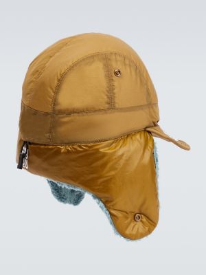 Kepurė su kailiu The North Face smėlinė
