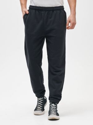 Pantaloni de jogging Gap negru