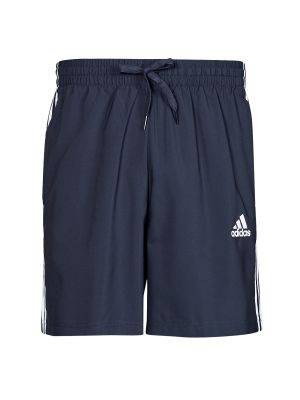 Csíkos rövidnadrág Adidas kék