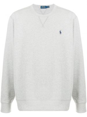 Broderet t-shirt Polo Ralph Lauren grå