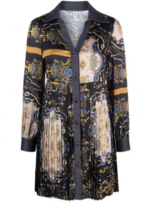 Βαμβακερή φόρεμα σε στυλ πουκάμισο με σχέδιο Liu Jo