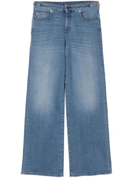 Flared jeans Emporio Armani blå