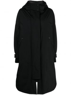 Kapucnis kabát Herno fekete