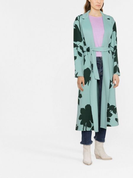 Woll trenchcoat mit print P.a.r.o.s.h.