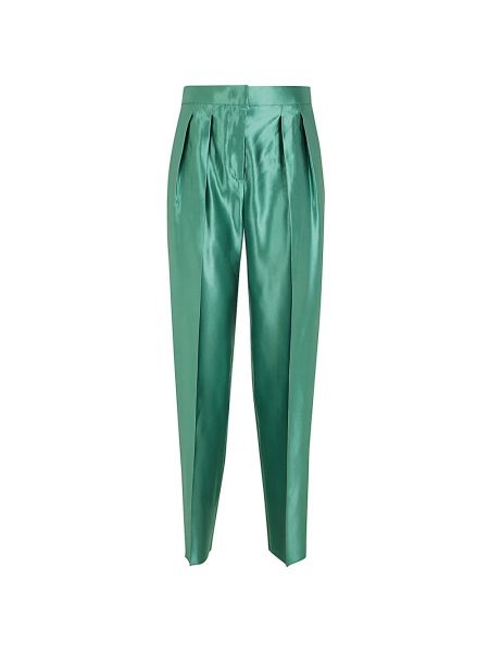 Spodnie slim fit Giorgio Armani zielone