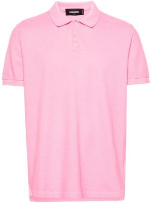 Polo majica Dsquared2 ružičasta