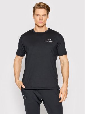 Relaxed fit marškinėliai Under Armour juoda