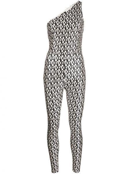 Trykt jumpsuit Elisabetta Franchi svart