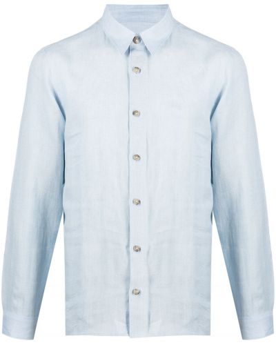 Camisa manga larga A.p.c. azul