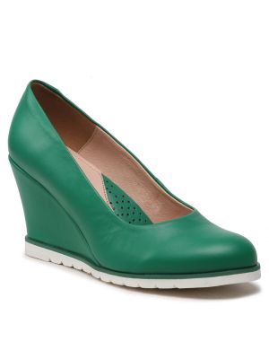 Ниски обувки Libero зелено