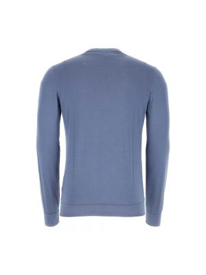 Suéter de algodón Fedeli azul