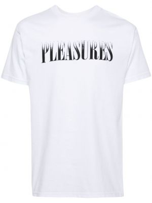 T-shirt aus baumwoll mit print Pleasures