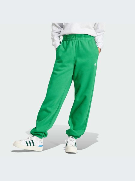 Джоггеры Adidas зеленые
