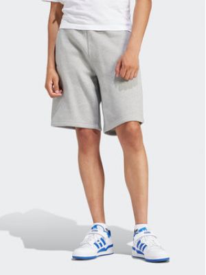 Shorts de sport Adidas gris
