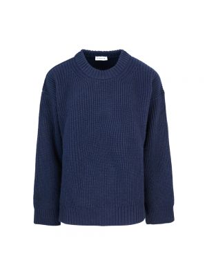 Sweter skinny fit Parosh niebieski