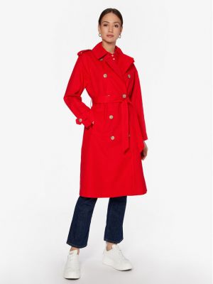 Trench Tommy Hilfiger rouge