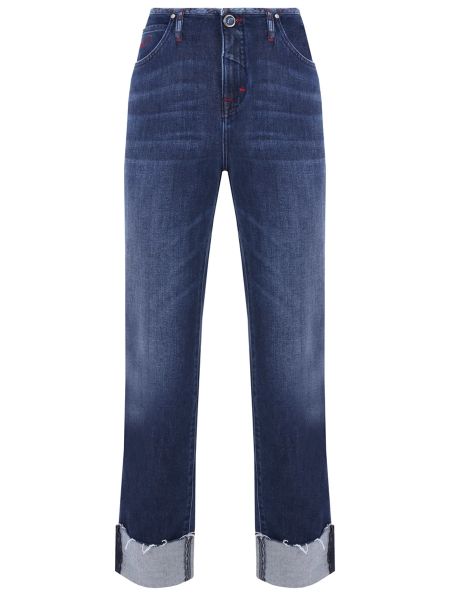 Хлопковые джинсы Jacob Cohen синие