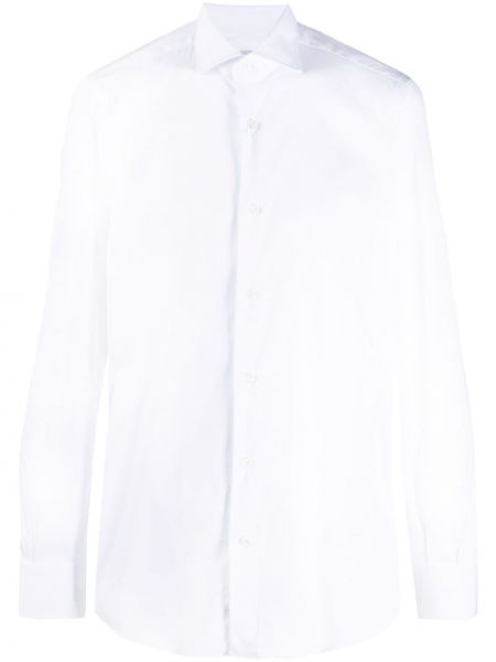 Риза с копчета Mazzarelli бяло