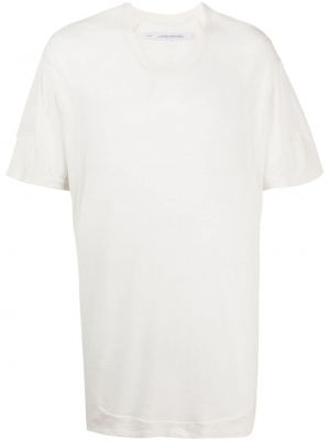 Bavlněné tričko Julius bílé