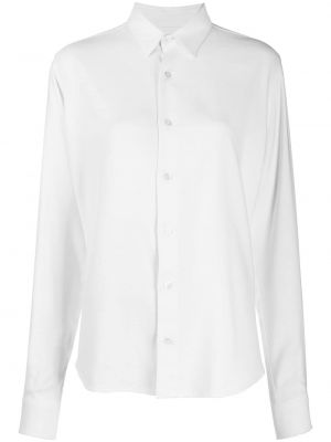 Camisa con botones manga larga Ami Paris blanco