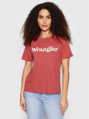 Majica Wrangler rdeča
