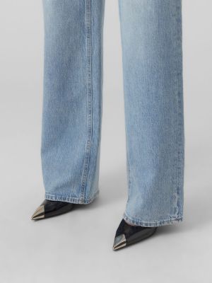 Jeans large Vero Moda bleu