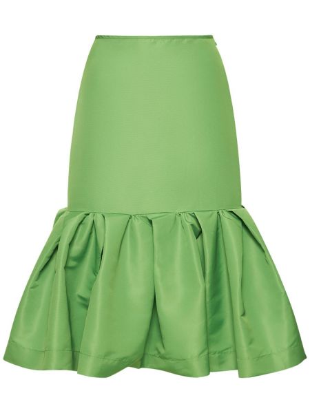 Midi sukňa s volánmi Marques'almeida zelená