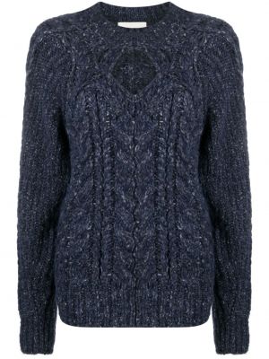 Пуловер Isabel Marant синьо