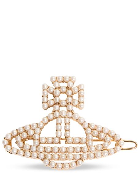Relojes con perlas de pelo Vivienne Westwood dorado