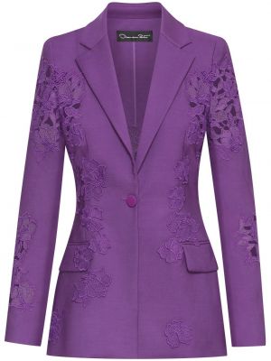 Blazer Oscar De La Renta lila