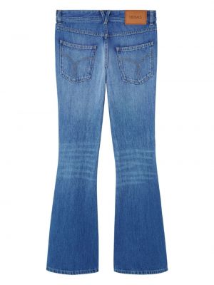 Zvonové džíny Versace modré
