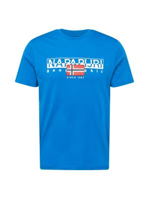 Тениска Napapijri синьо