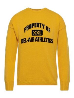 Maglione di lana Bel-air Athletics giallo